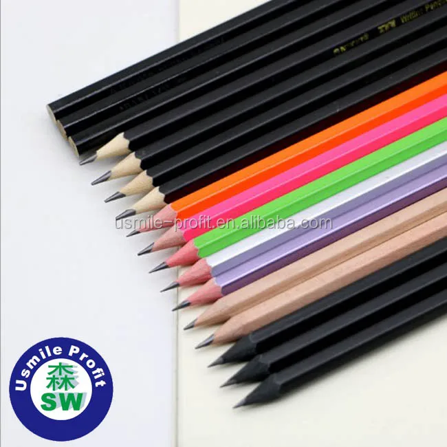 Customized Black Wood Pencils Buy Black Wood Pencils,Pencil,Natural