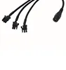30cm 22Awg Female 2.1mm Dc To 3 Female Micro Fit 3.0 2Pin Split Cable Wire