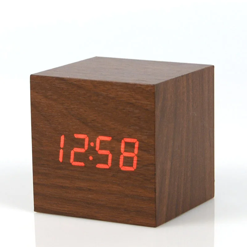 Часы cube. Электронные часы деревянный куб VST-869 (черный). Электронные часы деревянный куб super vts860. Настольные часы кубик. Часы кубик деревянный.
