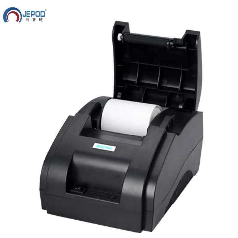 Promotion!JEPOD XP-58IIH xprinter 58mm High Quality USB/Bluetooth Port pos terminal cheap Thermal Receipt Printer