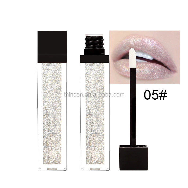 Long Lasting Glitter Liquid Lipstick Custom Your Own Brand Makeup Vegan