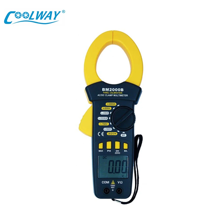 2024 New Design Best Selling Multifunction Digital Manual Ac Dc Power Factor Professional Clamp Meter Price