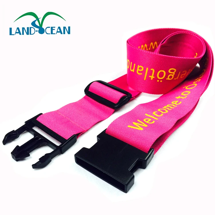 personalized luggage straps