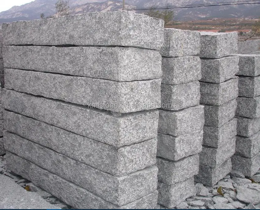Lowes grey granite paving stone brick