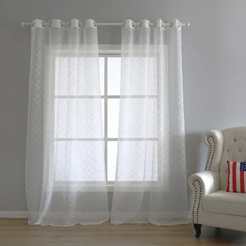 fancy voile curtains