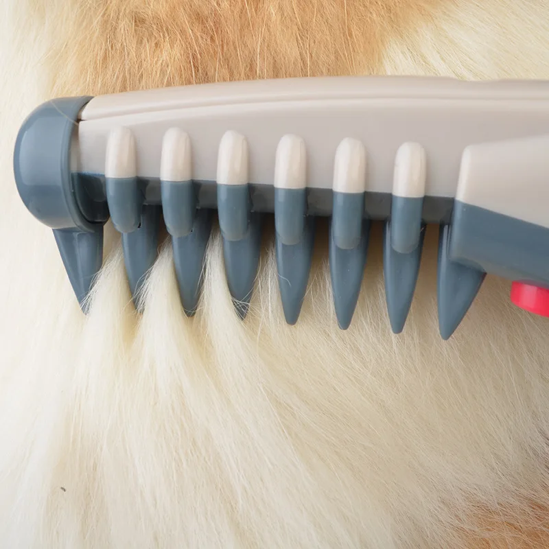 Electric Dog Grooming Brush Electric Pet Hair Remover Open Knot Pet