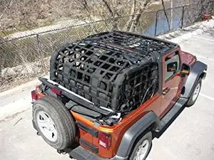 Buy Dirtydog 2007 2016 Jeep Jk Wrangler 2 Door Netting 4pc Kit