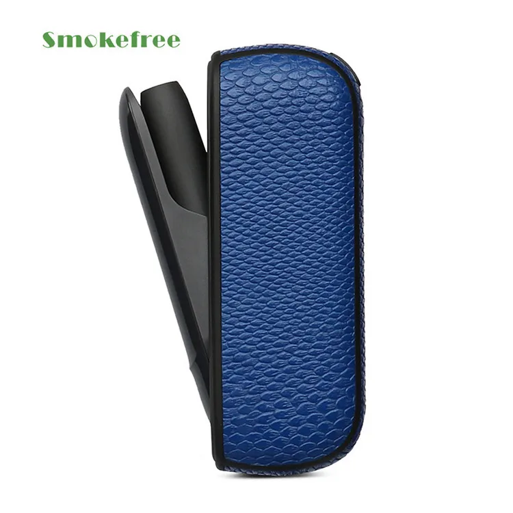 
Smokefree Hot selling pu leather holder case+elegant cigarette box for use with IQOS 3.0 