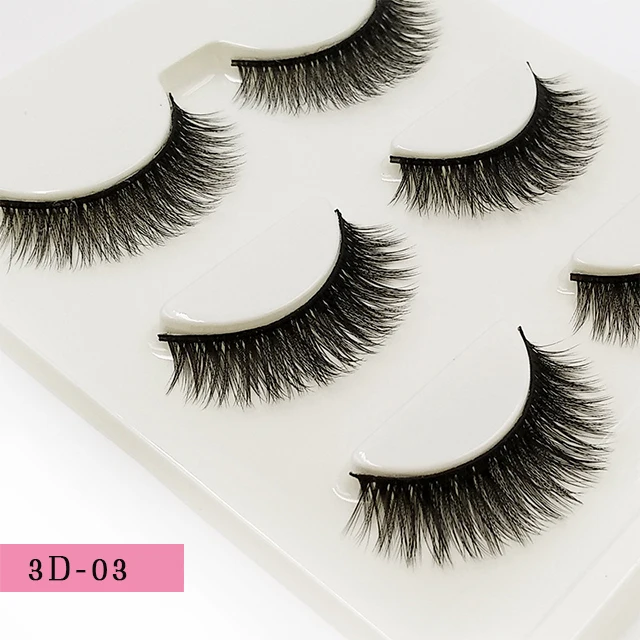 

low price luxury full strip eyelashes extension with private label silk eyelashes colorful package box/, Natural black