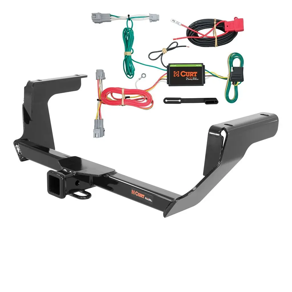 CURT Class 2 Trailer Hitch Bundle with Wiring for 2014-2016 Subaru Forester 12100 /& 56040