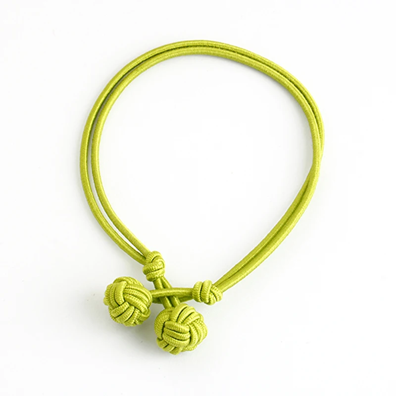 

S5 and S28 custom rope bracelet cheap handmade fashion bracelets rope chain elastic bracelet, Green