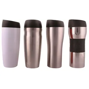 Image of Factory Directly Stainless Steel Thermos Bottle Travel Car 16OZ Auto Mug Coffee Cup