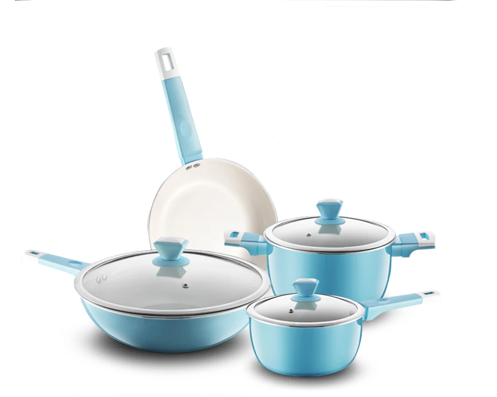 

aluminum pots and pans set ceramic nonstick dishwasher safe, N/a