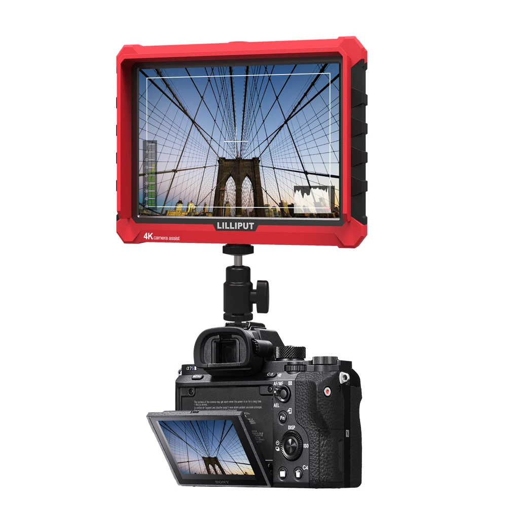 

Lilliput A7s Full HD 7 Inch 4K HDMI Monitor With 4K HDMI input and loop output