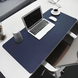 BUBM Office PU Leather Mat Laptop Full Desk Mouse Pad