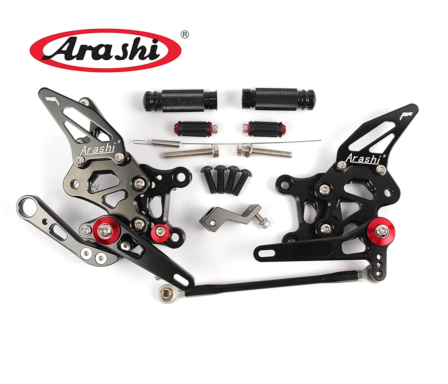 Buy Arashi Adjustable Rearsets Footrest Rear Sets Foot Pegs Shift Gear