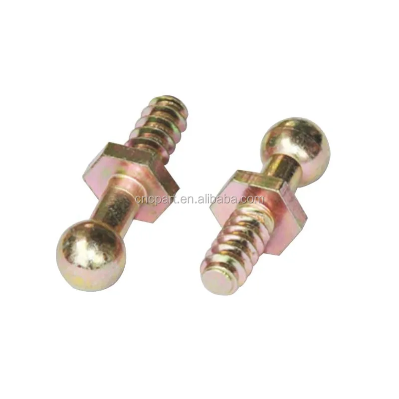 Chinese Supplier Round Ball Head Screw Nut Stud Bolt Buy Round Ball