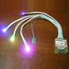 LED light for roller skate sneakers for kids with wheels retractable LED light for shoes running