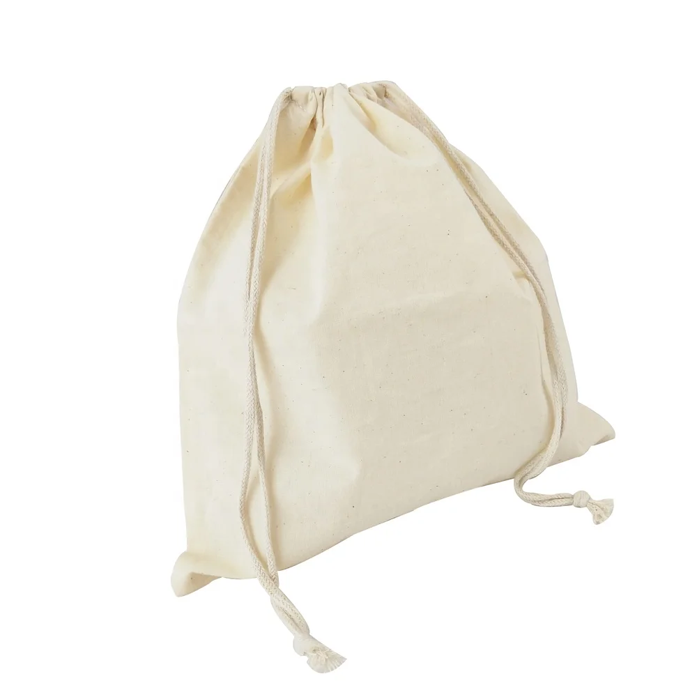 
ECO Cotton Christmas Loot Bags,mini cotton drawstring bag,cotton linen drawstring bag 