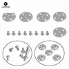 Lonten Mechanical Metal Arm Paw Horns For 25T X 20mm RC Robot Servos Round Disc 5pcs/Lot Robot Toy Part
