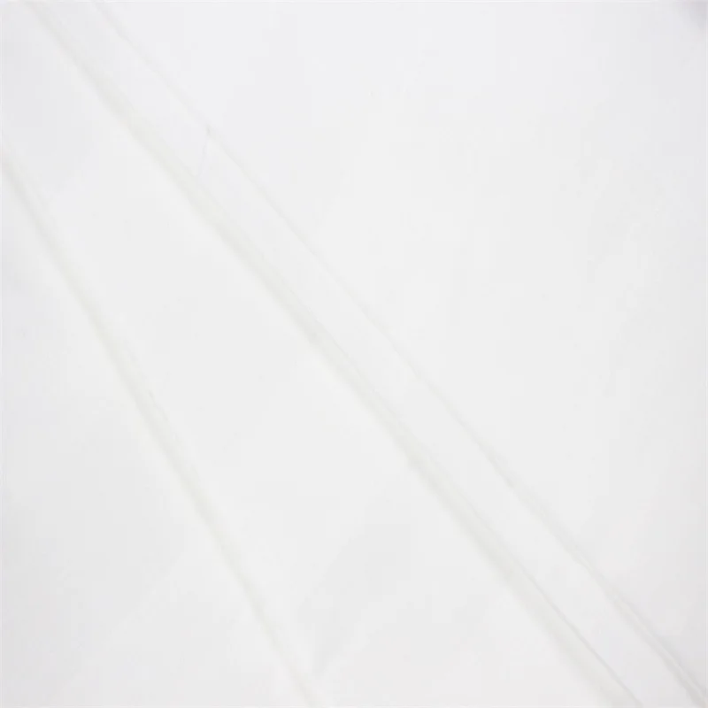 
cotton high quality white sateen plain bed sheet fabric 