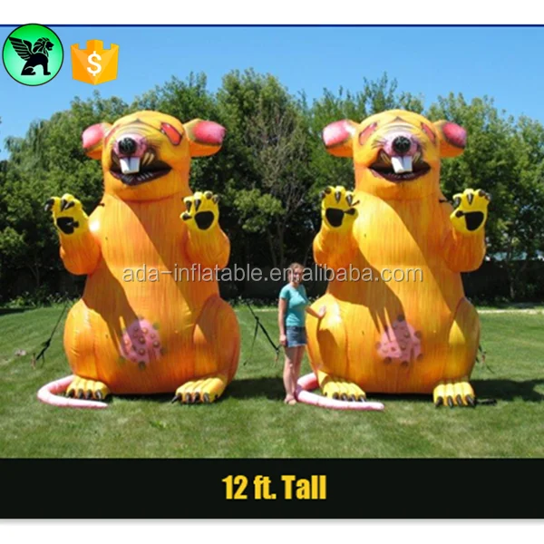 3m Evil Rat Inflatable Customized Outdoor Giant Advertising Inflatable