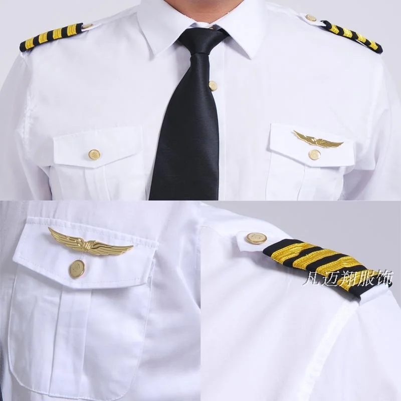 pilot shirt white