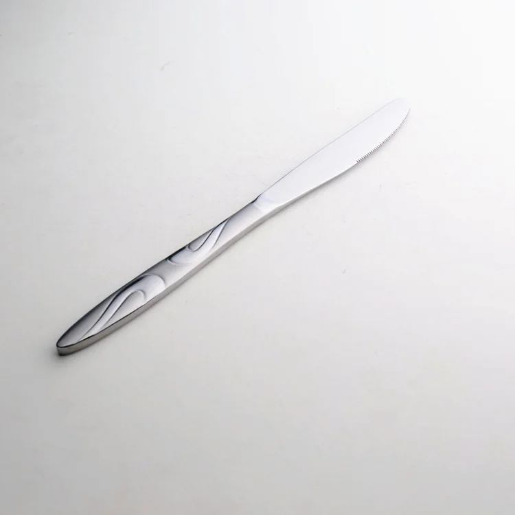 

Satin cutlrry!4pcs non magnetic cutlery set with 201