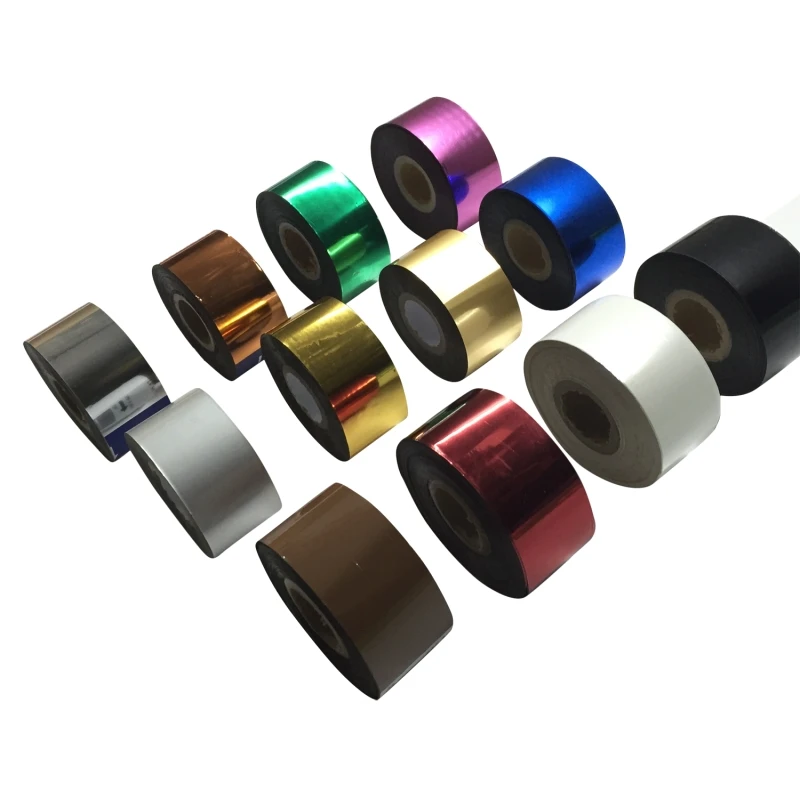 
Hot Foil Stamping Paper Foil Paper Vinyl Cutter Slitter Hot Stamping Roll 