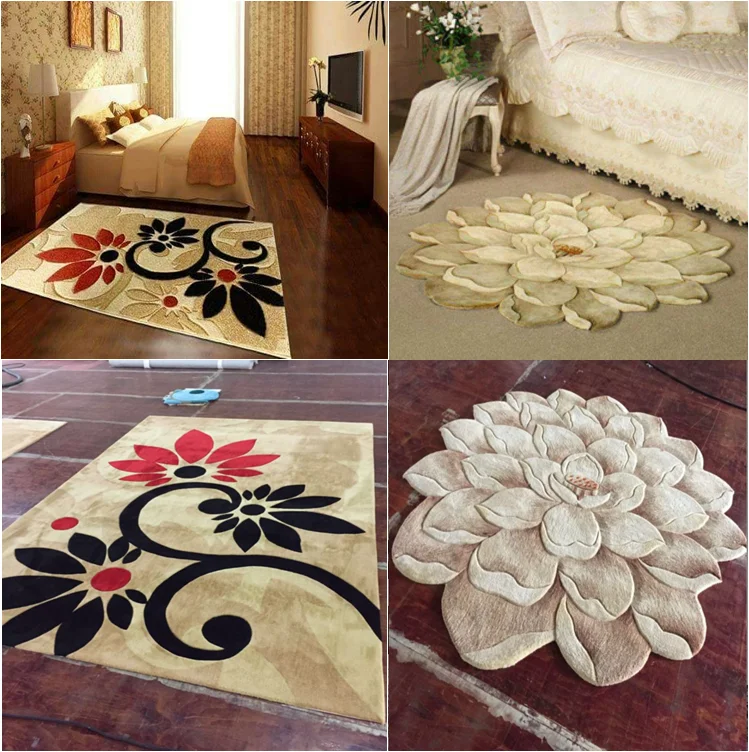 Huade Hand Tufted Carpet Hand Tufted Wool Rug and Carpet For Hotel,Home,Commerical Use