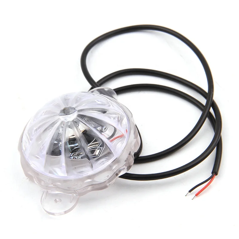 

12V Universal Motorcycle Car Bicycle Scooter LED Chassis Light Auto Flasher Decorative Lights