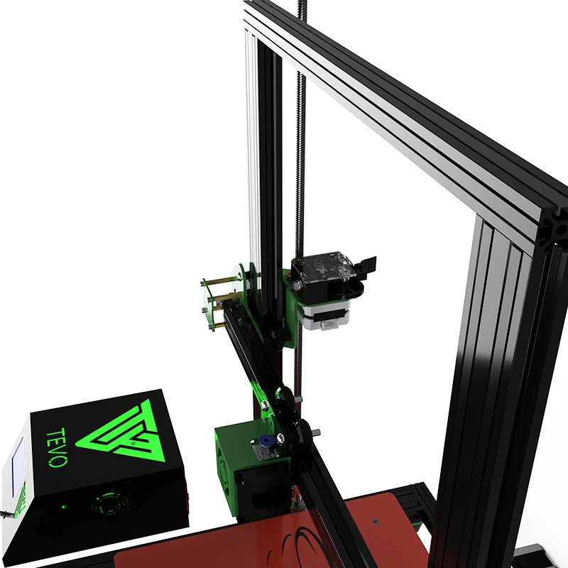 2017 TEVO Tornado 3D Printer Fully Assembled 3D Printer Full Aluminum Frame Large Printing with Titan extruder Impresora 3D