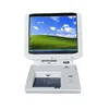 Visitor restaurant queue top up kiosk and management 15 inch touch screen kiosk