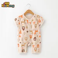 

high quality organic cotton baby clothes gots certified rompers for 0-2 years kids