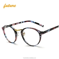 

Men/women Round Sunglasses Retro Metal Frame Eyeglasses Korean Clear Lens Glasses Male Female Optical Circle Plain