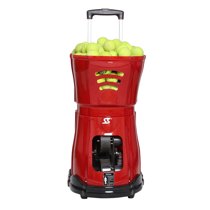 

siboasi S2015 Basic function serving robotTennis Ball Practice Machine, Black / red / white