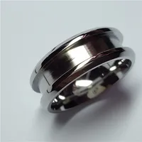 

Cheap wholesale 1 channel stainless steel blank ring for inlay