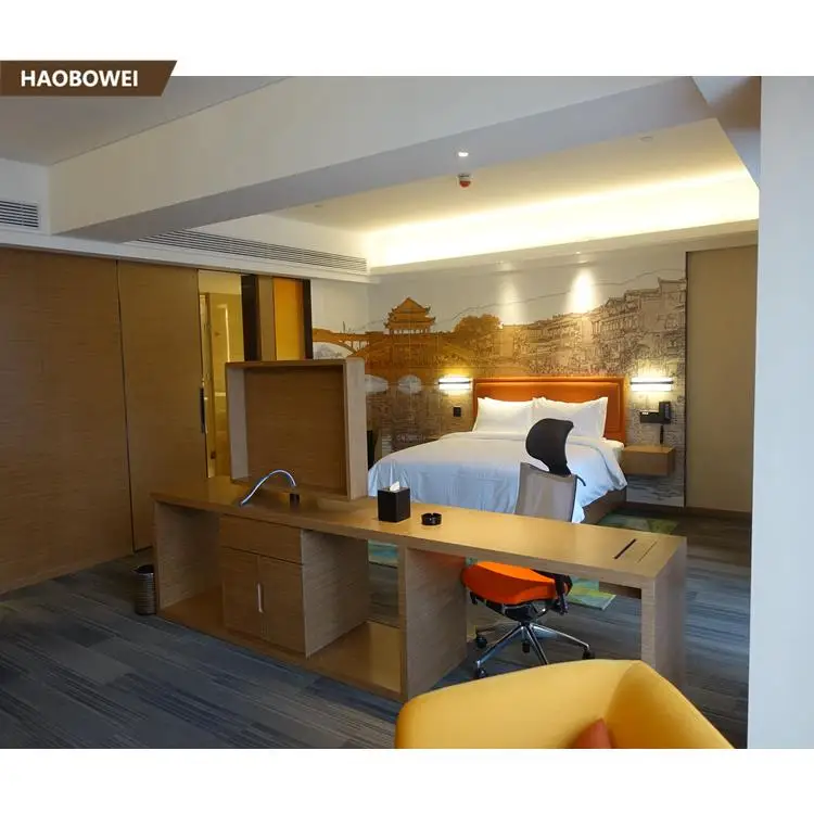 
Hampton Hotel bedroom set modern custom bed room furniture 