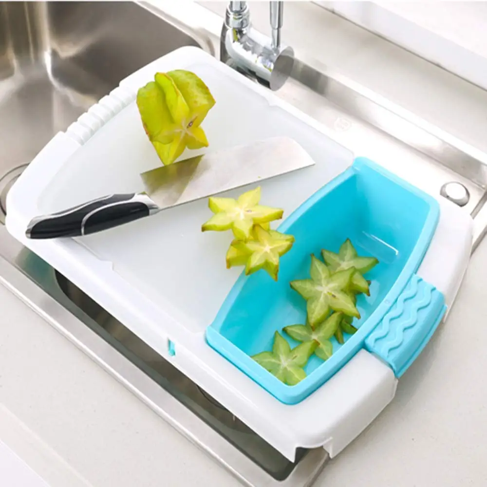 plastic over the sink colander