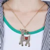 Keychain set Diamond Gallery Wrap Canvas Art pineapple Patch Deer pendant