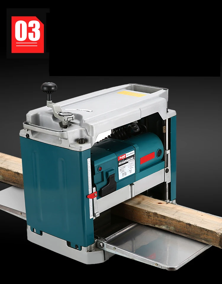 Livter Portable Electric Bench Wood Thicknesser Planer Machine Wood