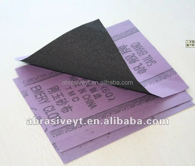 
electrostatic adhesion sand cloth 9*11 sheet 