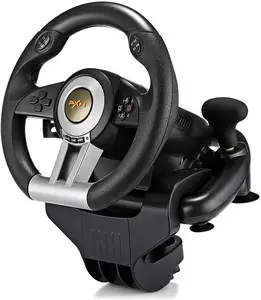 PXN V3II Amazon Best Selling Game Racing Wheel Simulator with Big Size Pedals for PC/PS3/PS4/XBOX/Switch