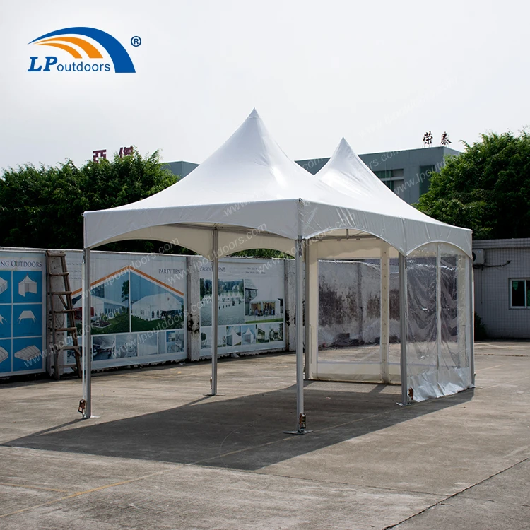 10x20' Double Top High Peak Canopy Tent Used For Outdoor ...