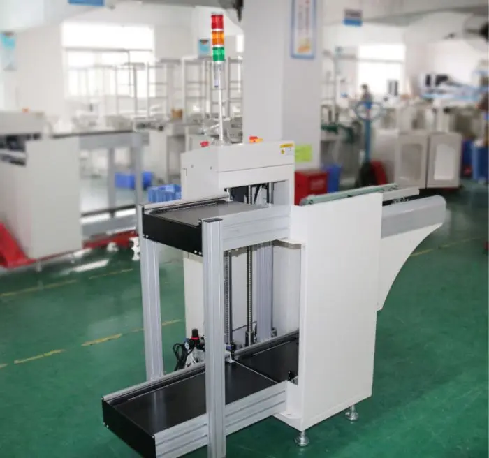 High quality Automatic PCB Magazine Unloader for SMD Pick and Place Production Line