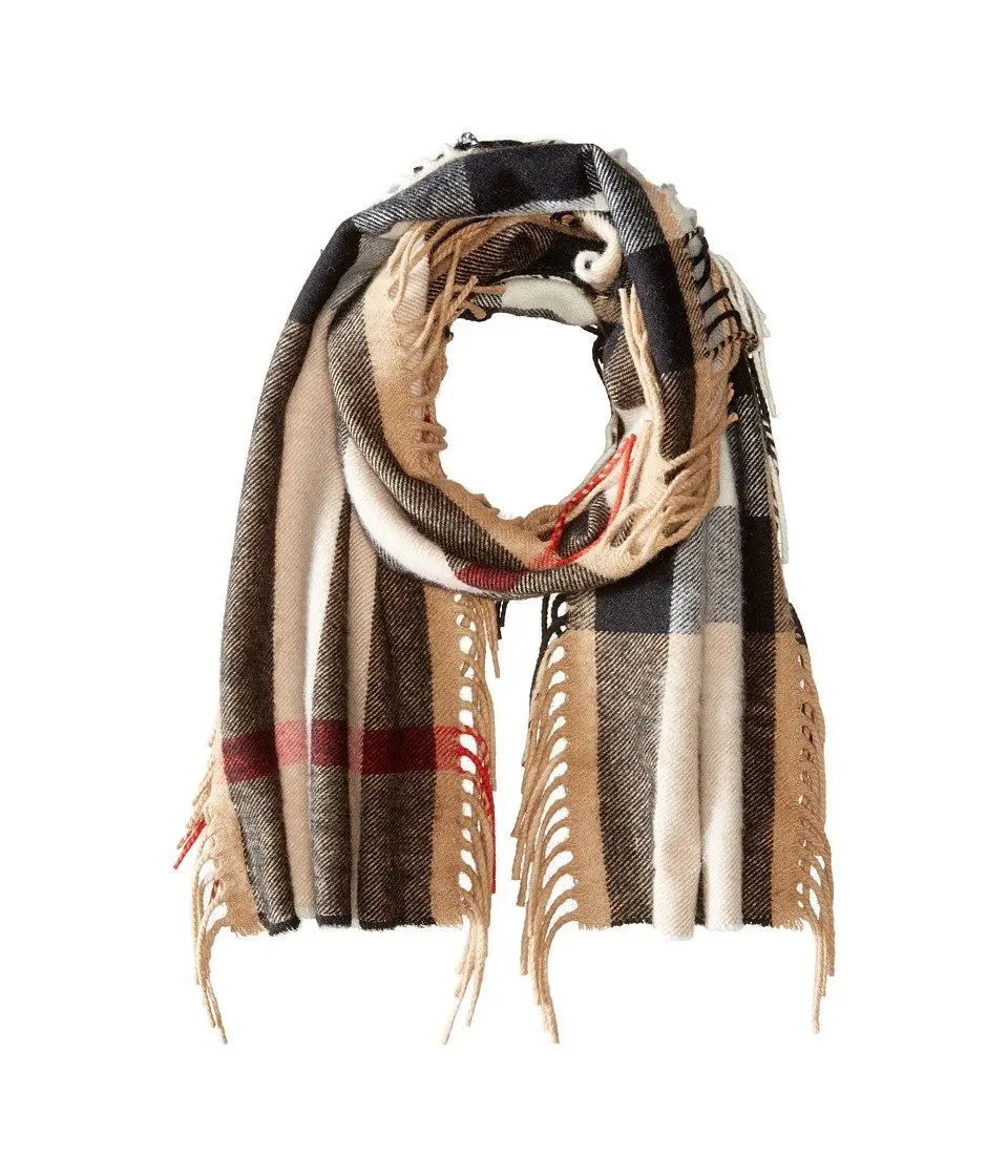 burberry acrylic scarf