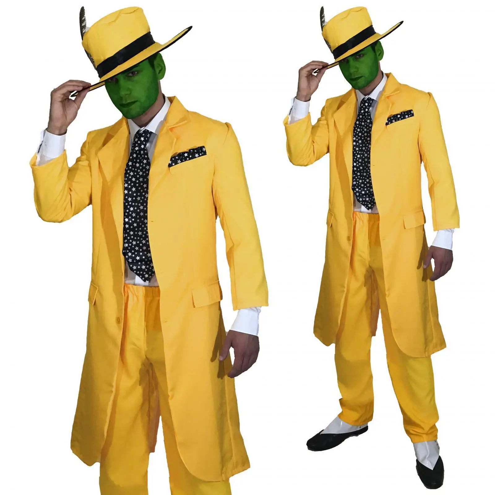 Маска в желтом костюме