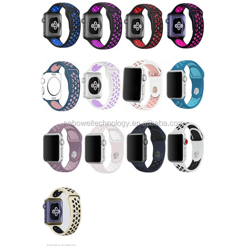 38mm/ 42m watchband For Apple Watch , For Apple Watch Strap, For Silicone Apple Watch Band
