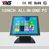 12inch Tablet PC Fanless Industrial pc touch screen computer