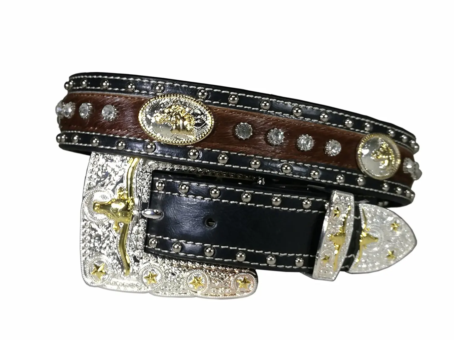 shiny cowboy belt